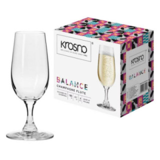 Kieliszki do szampana 180ml 6szt Krosno Balance